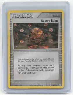 2004 Pokemon Desert Ruins EX Hidden Legends #88/101 Damaged - Image 1