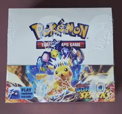 POKEMON SURGING SPARKS Booster Box Scarlet & Violet New Factory Sealed TCG - Image 1