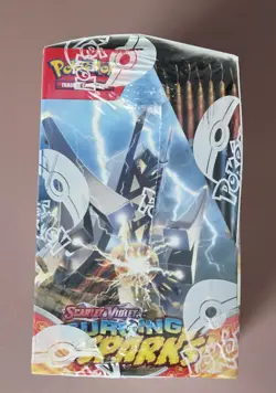 POKEMON SURGING SPARKS Booster Box Scarlet & Violet New Factory Sealed TCG - Image 3