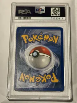 2000 Pokemon Black Star Mew-Holo #9 Promo-Pokemon League PSA 9 Mint! - Image 2