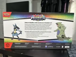 Lucario And Tyranitar Ex Pokemon TCG Prismatic EX Premium Collection Box Set - Image 2