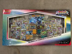 Pokemon Lucario Ex Tyranitar Ex Premium Collection Prismatic Evolution - Image 1