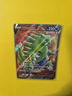 Tyranitar v 154/163 Ultra Rare Battle Styles Pokemon TCG - NM! - Image 3