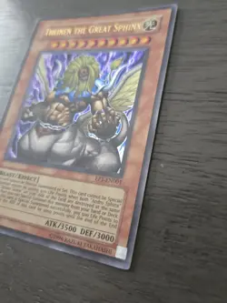 YuGiOh TCG Theinen the Great Sphinx EP1-EN001 Movie Promo Holo Rare LP/NM - Image 3