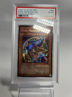 YUGIOH Dark Magician Girl MFC-000 Unlimited Dark Magicans Force PSA 4 - Image 2