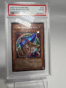 YUGIOH Dark Magician Girl MFC-000 Unlimited Dark Magicans Force PSA 4 - Image 4