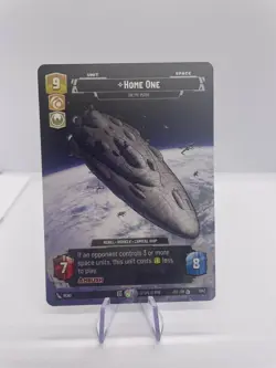 Star Wars Unlimited JTL Prestige Card #1043 Home One - Image 1