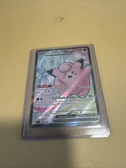 Pokemon Journey Together Lillies Clefairy EX Card 173/159 Mint Condition - Image 1