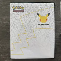 pokemon 25th anniversary jumbo cards / binder - Image 1