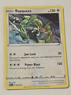 Rayquaza 2025 U.S. McDonald’s Happy Meal Pokemon Promo Card M24 en D 014/015 NM - Image 1