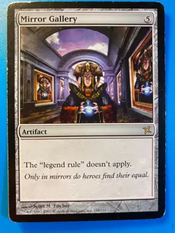 MTG 1x Mirror Gallery # 154 Betrayers of Kamigawa Magic the Gathering Card x1 HP - Image 1