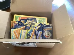 9 X 5 Inch Assorted Box Of Pre-owned Pokemon Cards - Image 1