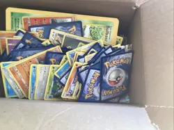 9 X 5 Inch Assorted Box Of Pre-owned Pokemon Cards - Image 2