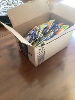 9 X 5 Inch Assorted Box Of Pre-owned Pokemon Cards - Image 3