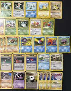 VINTAGE POKEMON Lot Of 60 Cards! Base Set Gym Heroes Fossil Jungle Sandstorm Neo - Image 4