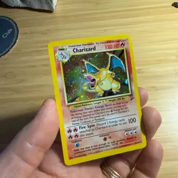 Pokemon TCG Charizard Base Set 2 Holo Rare Card 4/130 MP - Image 3