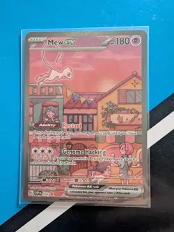 Pokemon 151 UPC Promo Card Set - Mew SIR, Mewtwo SIR, Mew EX (metal) - Image 3