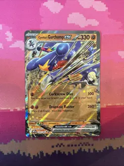 Pokemon Card Cynthia's Garchomp ex 104/182 Double Rare Destined Rivals Near Mint - Image 1