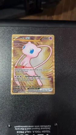 Pokemon TCG Mew EX Metal Gold NM 205/165 Scarlet & Violet 151 Promo Card #0346 - Image 3