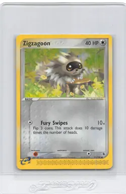 ZIGZAGOOD 79/109 - NON-HOLO - EX Ruby and Sapphire - e-READER Pokemon Card - NM - Image 1