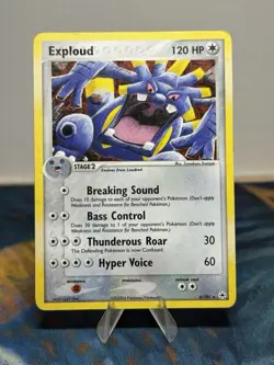 Exploud 6/101 Ex Hidden Legends Holo Rare 2004 Pokemon Card MP - Image 1