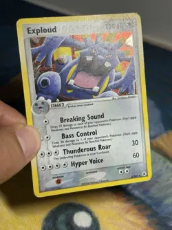 Exploud 6/101 Ex Hidden Legends Holo Rare 2004 Pokemon Card MP - Image 4