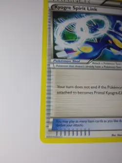 Kyogre Spirit Link 132/160 LP - Primal Clash Pokemon Card TCG NM/M - Image 4