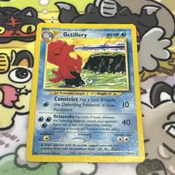 Octillery 34/64 Neo Revelation Pokemon Card TCG Unlimited MP/HP Creased - Image 1