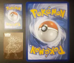2017 Pokemon Arcanine Break XY180 HP160 Promo Holo Rare with Jumbo Card - Image 2