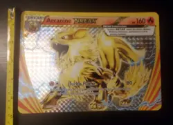 2017 Pokemon Arcanine Break XY180 HP160 Promo Holo Rare with Jumbo Card - Image 4