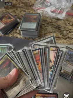 mtg foil mixed lot 650+ cards, commons, uncommons, rares - Image 2