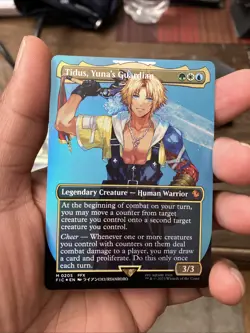 Tidus, Yuna's Guardian (Borderless) Commander: Final Fantasy Foil - Image 1