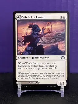 Witch Enchanter / Witch-Blessed Meadow #239 MTG Modern Horizons 3 Regular NM/M - Image 1