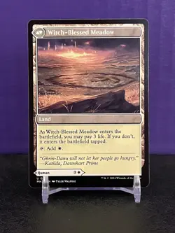 Witch Enchanter / Witch-Blessed Meadow #239 MTG Modern Horizons 3 Regular NM/M - Image 2