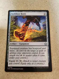 Swiftfoot Boots - #258 Regular - Foundations - Mtg - Image 1