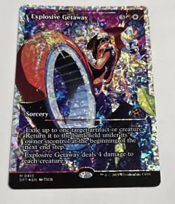 Explosive Getaway (Showcase) (Fracture Foil) Aetherdrift Foil - Image 1