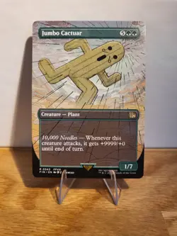 Jumbo Cactuar R 0343 Borderless Non Foil FINAL FANTASY FIN NTG - Image 1
