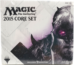 2015 CORE SET Fat Pack Magic the Gathering New & Sealed (Torn Shrink Wrap) - Image 1