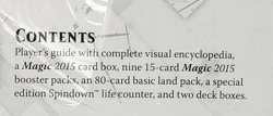 2015 CORE SET Fat Pack Magic the Gathering New & Sealed (Torn Shrink Wrap) - Image 3