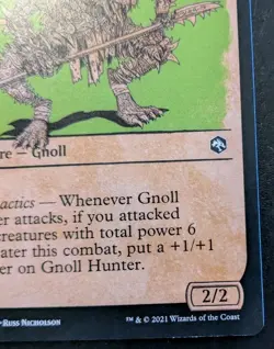 Gnoll Hunter (Showcase) 326 AFR Common Adventures In The Forgotten Realms MTG - Image 5
