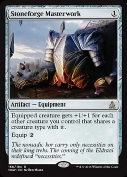 [1x] Stoneforge Masterwork Near Mint, English Oath of the Gatewatch MTG Magic - Image 1