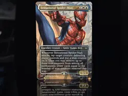 Sensational Spider-Man #0025 SPE R (Borderless) - MTG Marvel's Spider-Man - Image 1
