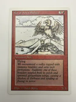 Roc of Kher Ridges Revised NM English 1994 MTG Never Played - Image 1