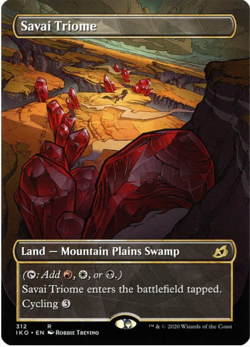 Savai Triome (showcase, non-foil) - Image 1