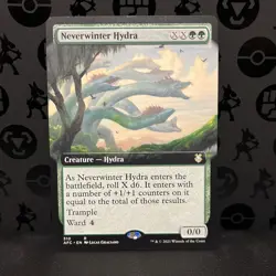 Borderless Neverwinter Hydra Commander Adventures In Forgotten Realms MTG AFC - Image 1
