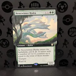 Borderless Neverwinter Hydra Commander Adventures In Forgotten Realms MTG AFC - Image 2