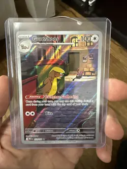 Pokemon GUMSHOOS 153/132 - Mega Evolution - ILLUSTRATION RARE - MINT - Image 1