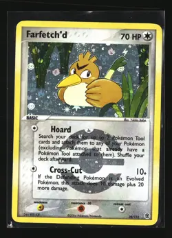 Pokemon FARFETCH'D 23/112 Reverse Holo (2004 FireRed LeafGreen) LP/Light Play - Image 1