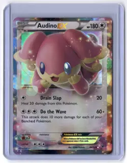 Audino EX 84/124 Ultra Rare Holo NM Pokemon XY - Fates Collide - Image 1