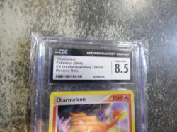 Pokemon CGC 8.5 Mint 2006 Ex Crystal Guardians #29/100 Charmeleon Reverse Holo - Image 2